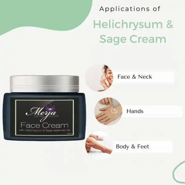 Merja Herbs Face cream with Helichrysum & Sage - Image 2