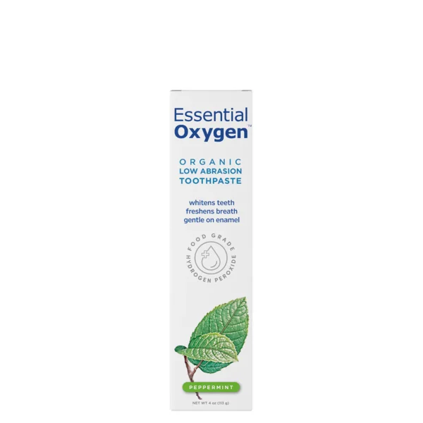 Organic Low Abrasion Toothpaste Peppermint - Image 3