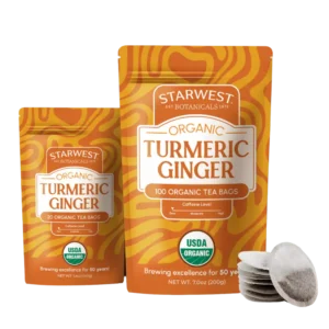 Turmeric Ginger Organic Tea Bags